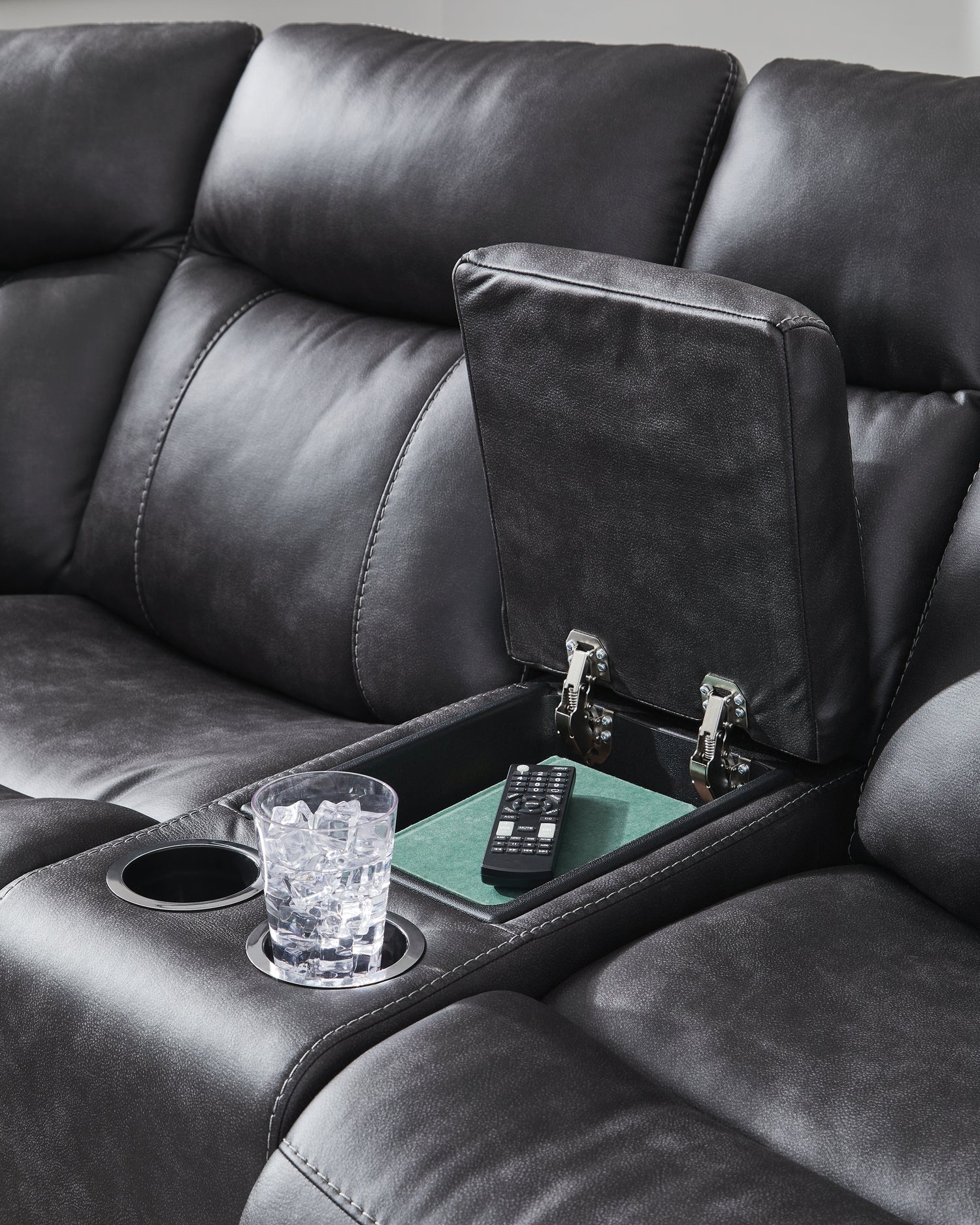Sultan Meadow Carbon 2-Piece Reclining Sectional - PC13001S1