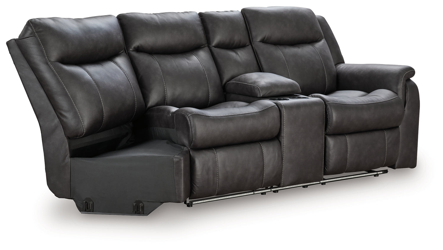 Sultan Meadow Carbon Right-Arm Facing Reclining Loveseat - PC1300149