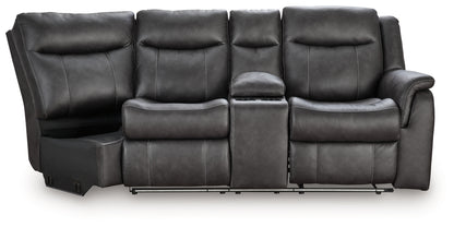Sultan Meadow Carbon Right-Arm Facing Reclining Loveseat - PC1300149