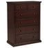Sumerlin 6-drawer Bedroom Chest of Drawers Cappuccino - 460595CAP