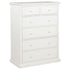 Sumerlin 6-drawer Bedroom Chest of Drawers White - 460595WHT
