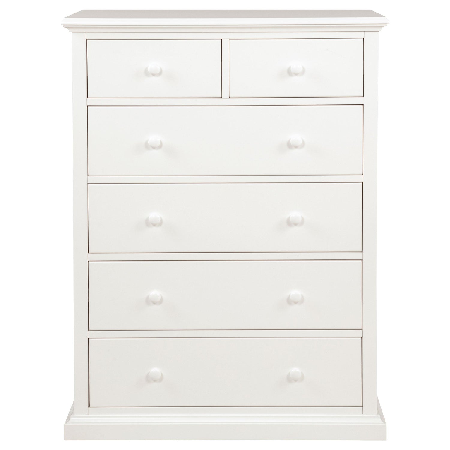 Sumerlin 6-drawer Bedroom Chest of Drawers White - 460595WHT