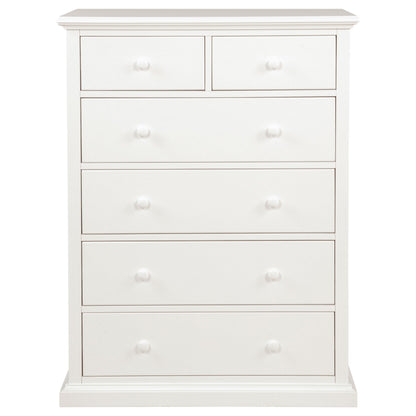 Sumerlin 6-drawer Bedroom Chest of Drawers White - 460595WHT