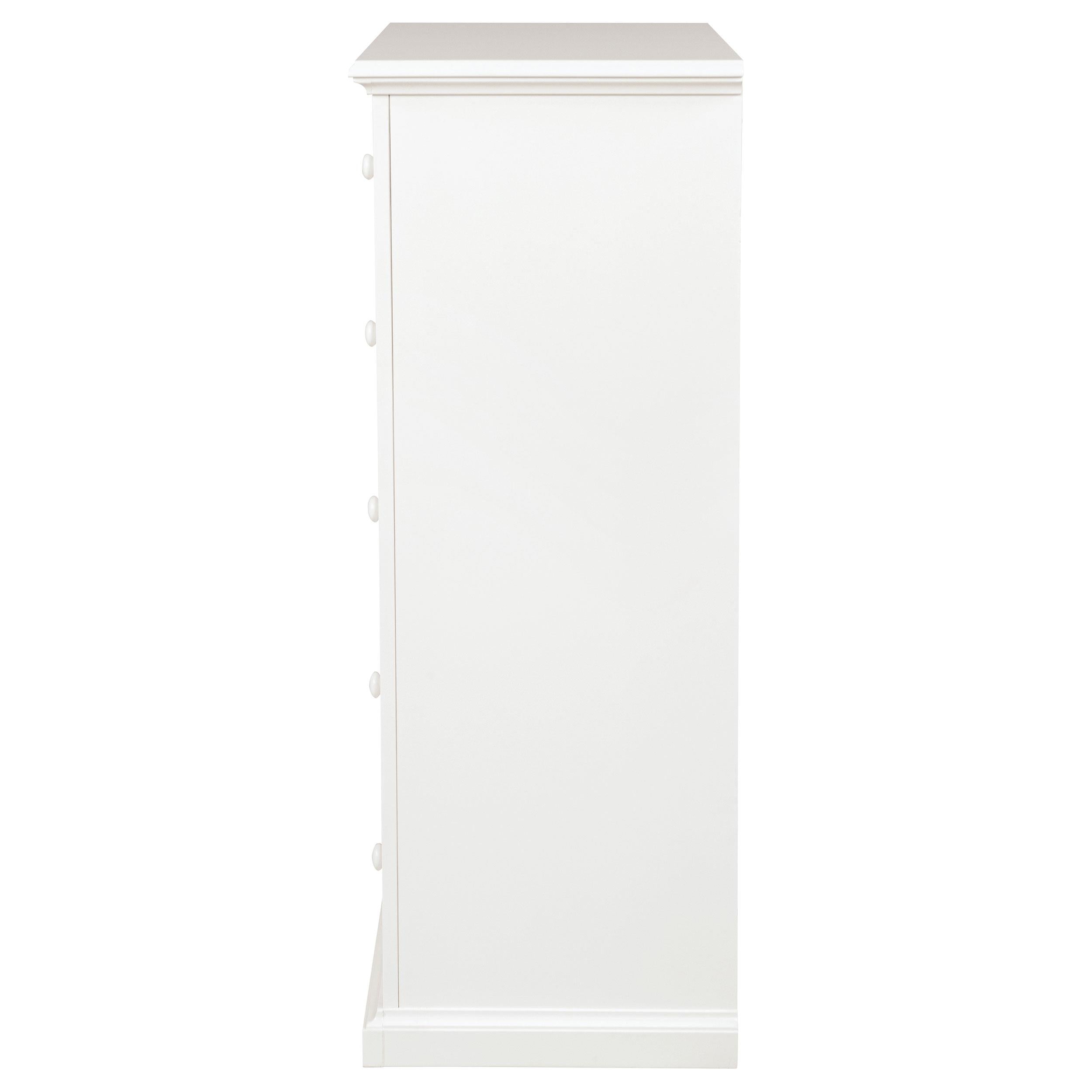 Sumerlin 6-drawer Bedroom Chest of Drawers White - 460595WHT