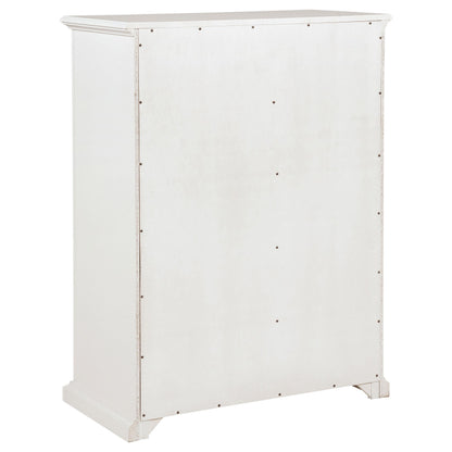 Sumerlin 6-drawer Bedroom Chest of Drawers White - 460595WHT