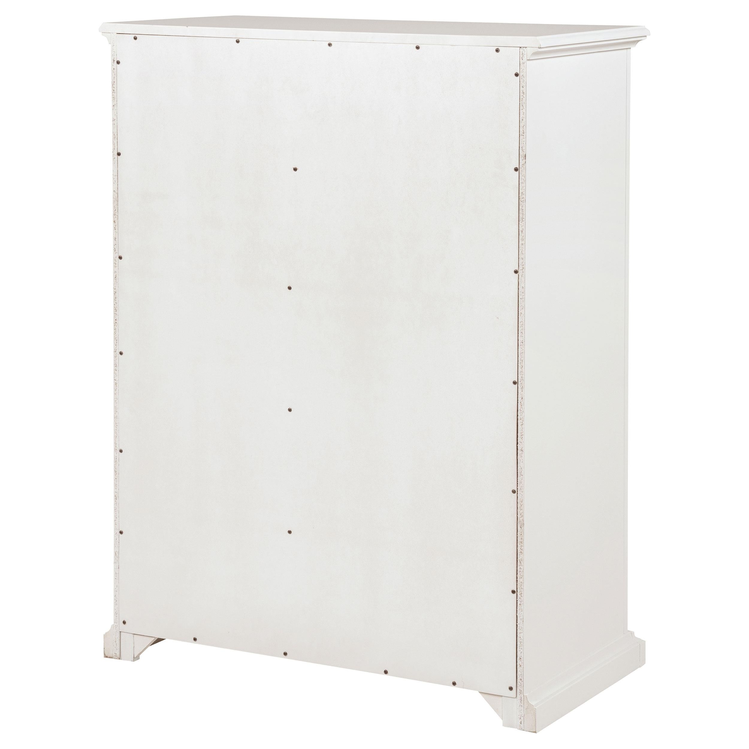 Sumerlin 6-drawer Bedroom Chest of Drawers White - 460595WHT