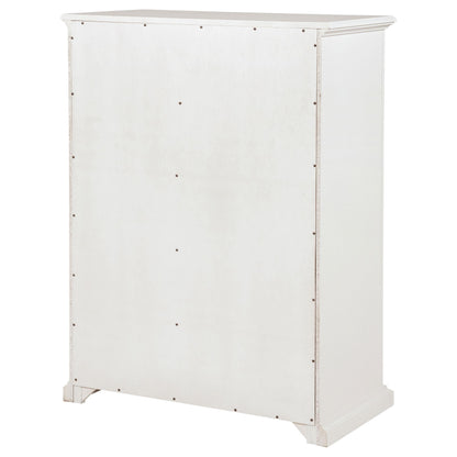Sumerlin 6-drawer Bedroom Chest of Drawers White - 460595WHT