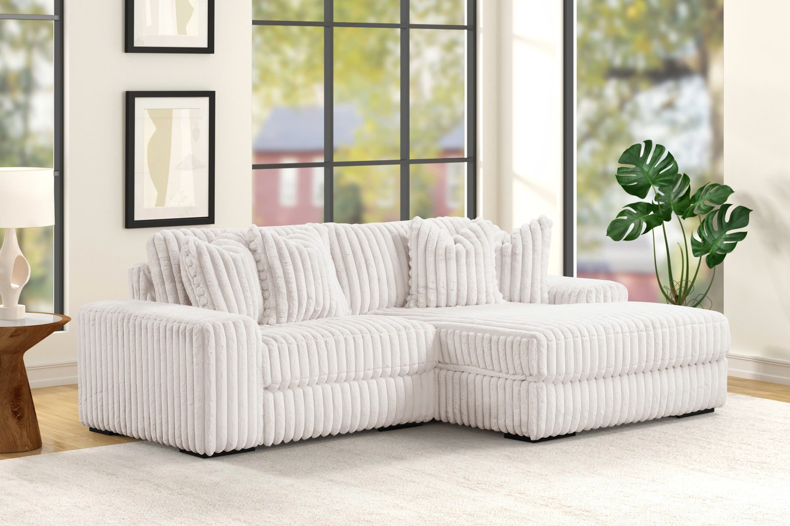 SUNDAY2 BEIGE 2PC Sectional - SUNDAY2 BEIGE 2PC