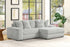 SUNDAY2 GRAY 2PC Sectional - SUNDAY2 GRAY 2PC