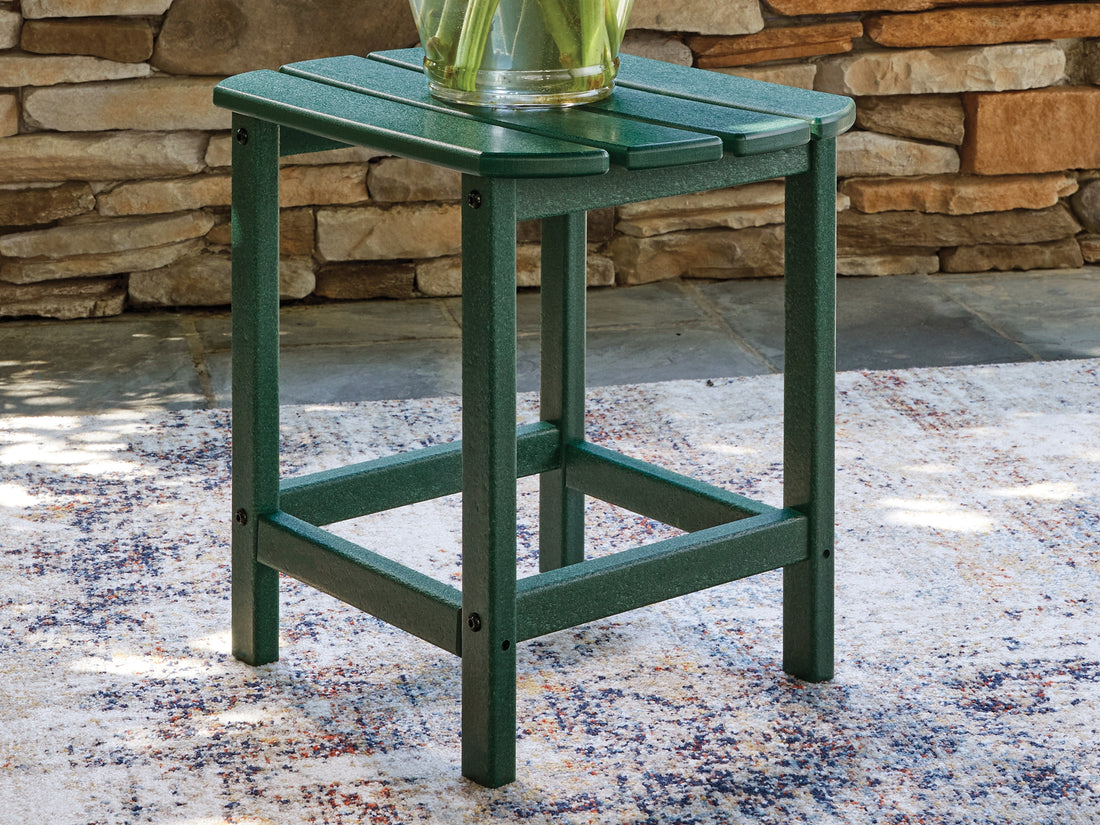 Sundown Treasure Green Outdoor End Table - PCP007-703