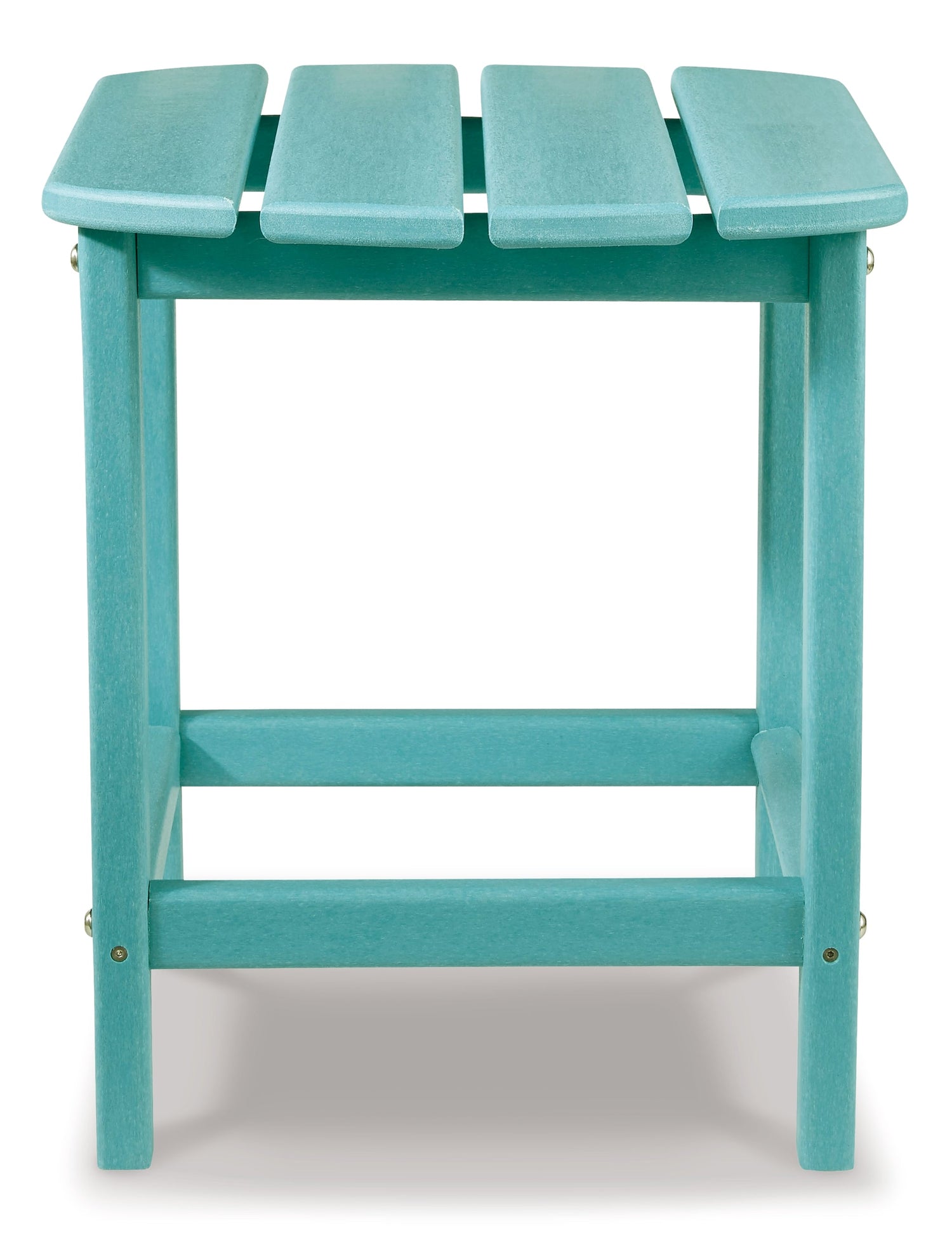 Sundown Treasure Outdoor Chair with End Table in Turquoise - PKG008189
