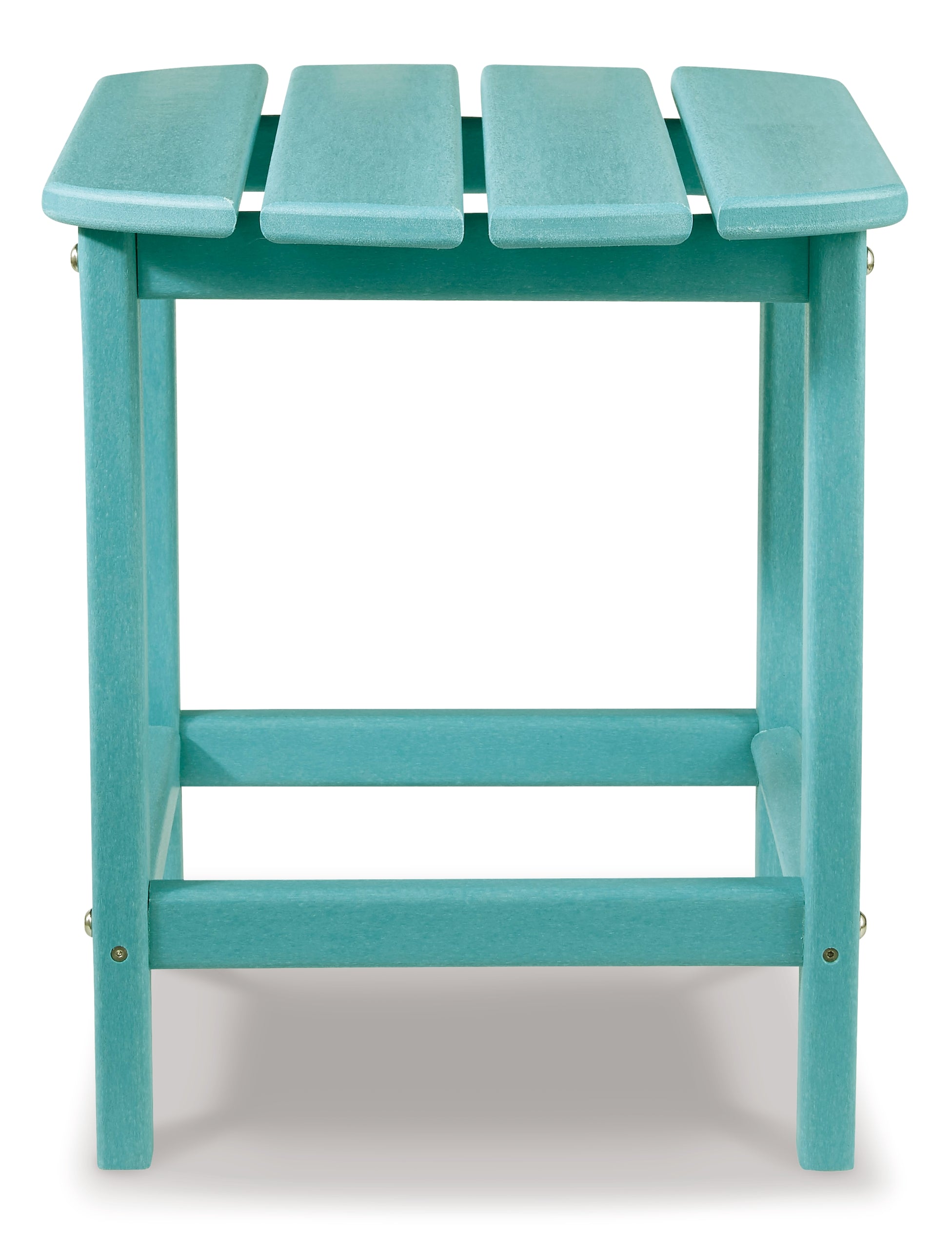 Sundown Treasure Outdoor Chair with End Table in Turquoise - PKG008189