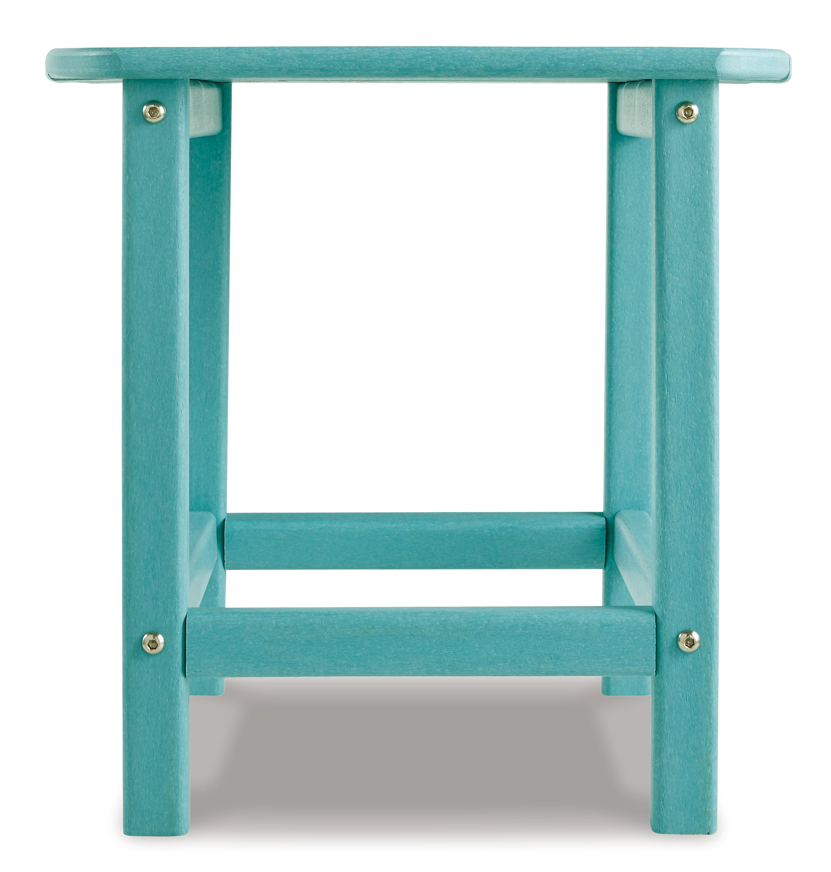 Sundown Treasure Outdoor Chair with End Table in Turquoise - PKG008189