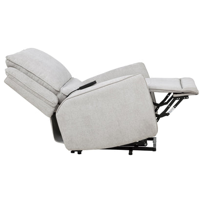 Sylmar Chenille Upholstered Dual Power Lift Recliner Grey - 610524PP