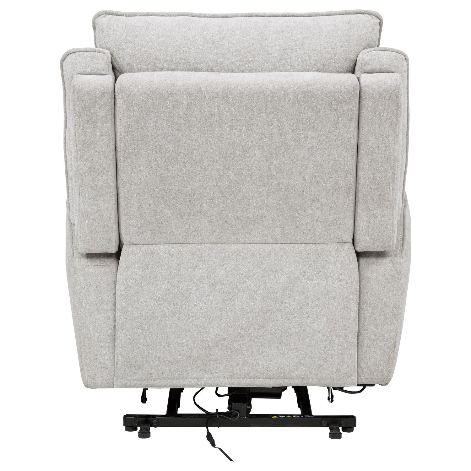 Sylmar Chenille Upholstered Dual Power Lift Recliner Grey - 610524PP