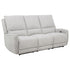 Sylmar Chenille Upholstered Power Reclining Sofa Dove Grey - 610521P