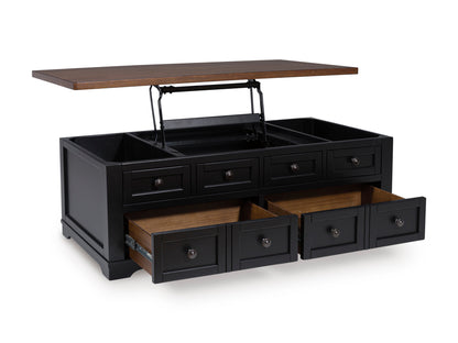 T664-9 Lift Top Cocktail Table - T664-9 Lift Top Cocktail Table