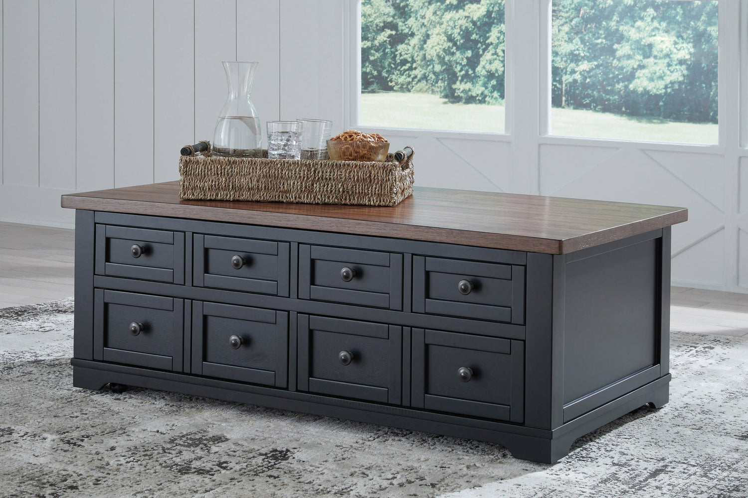 T664-9 Lift Top Cocktail Table - T664-9 Lift Top Cocktail Table