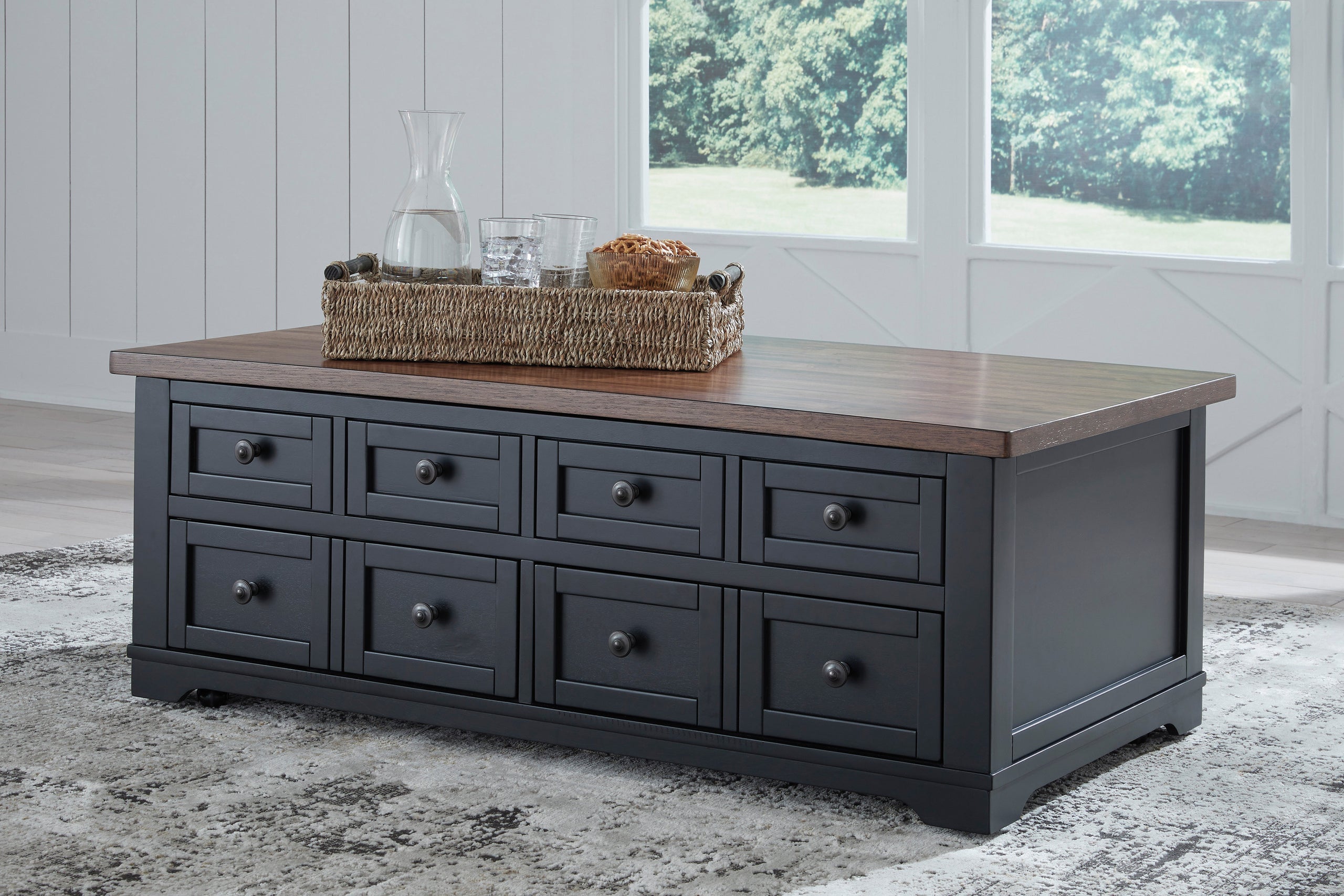 T664-9 Lift Top Cocktail Table - T664-9 Lift Top Cocktail Table