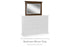 Taffenbrook Medium Brown Bedroom Mirror - B849-36