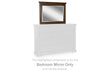 Taffenbrook Medium Brown Bedroom Mirror - B849-36