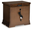 Taffenbrook Medium Brown Nightstand - B849-93
