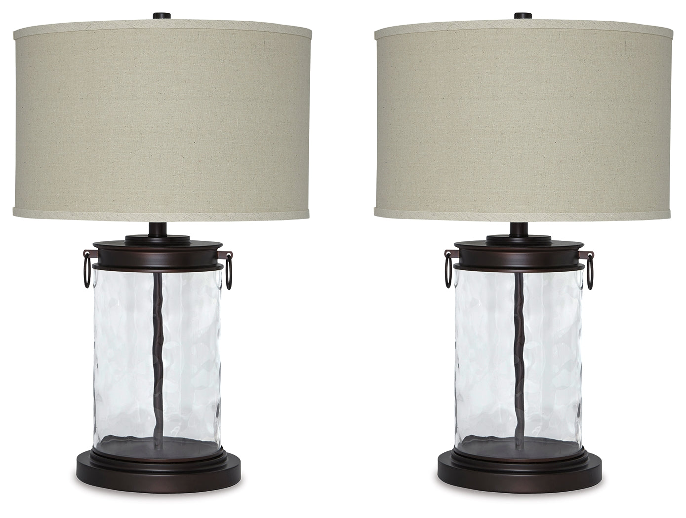Tailynn Clear/Bronze Finish Table Lamp (Set of 2) - L430324X2