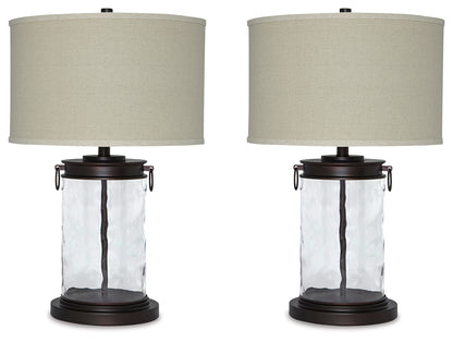 Tailynn Clear/Bronze Finish Table Lamp (Set of 2) - L430324X2