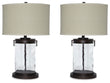 Tailynn Clear/Bronze Finish Table Lamp (Set of 2) - L430324X2