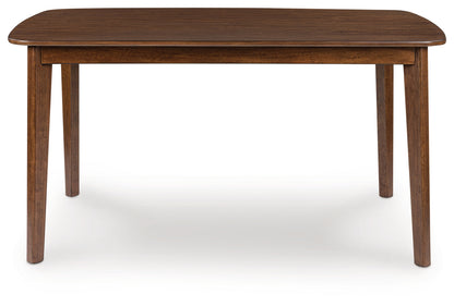 Tameride Brown Dining Table and 4 Chairs (Set of 5) - PCD609-225
