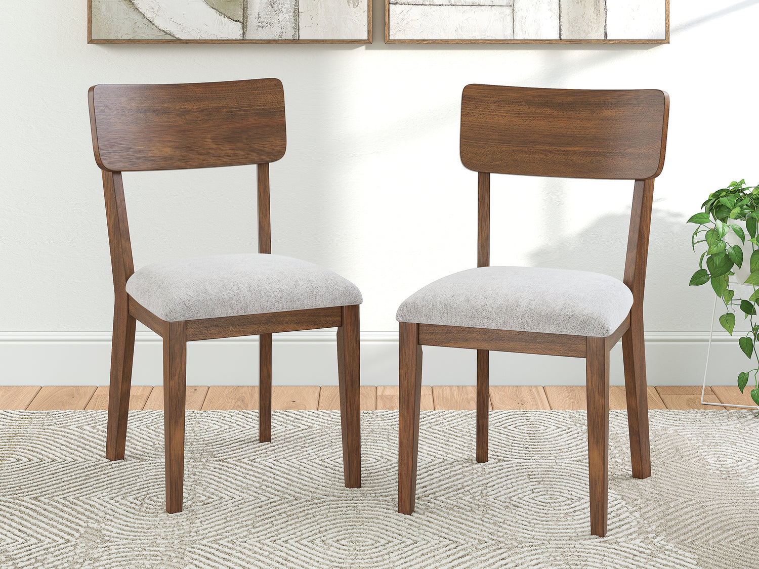 Tameride Dining Table and 2 Chairs - PCD609D1