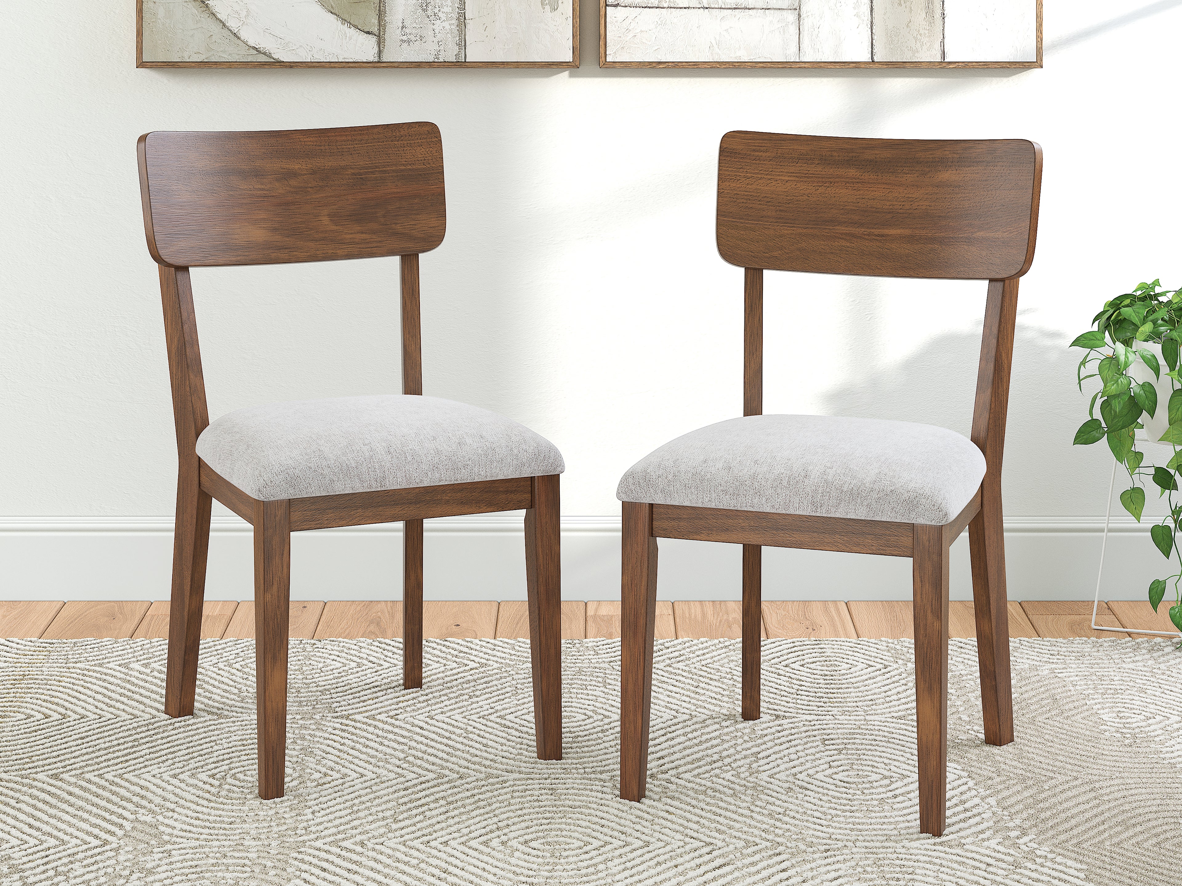 Tameride Dining Table and 2 Chairs - PCD609D1
