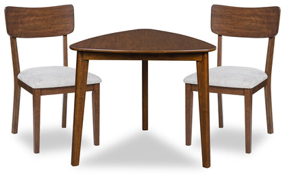 Tameride Dining Table and 2 Chairs - PCD609D1