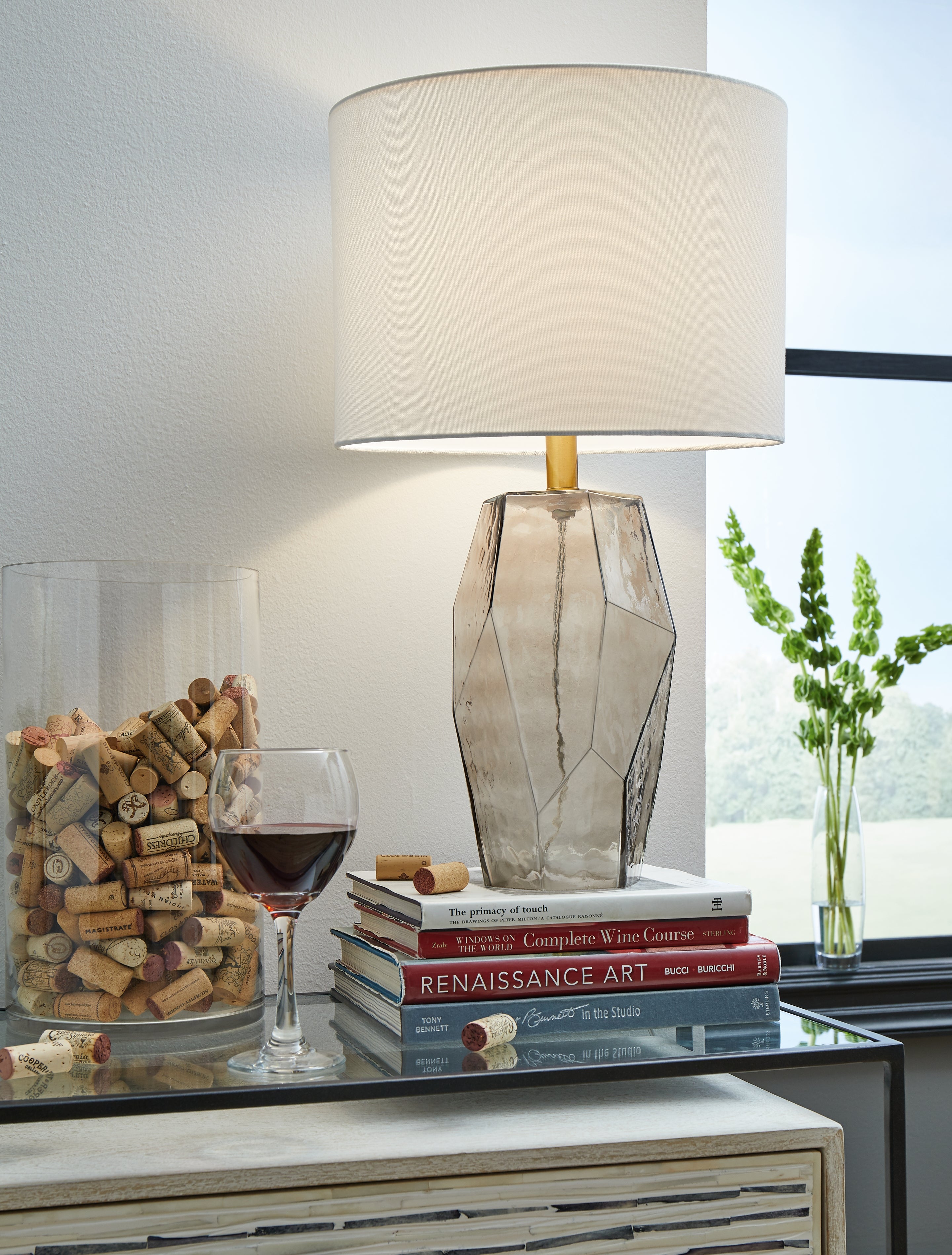 Taylow Gray Table Lamp (Set of 2) - L430794X2