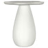 TBA 22-inch Engineered Wood Cloud Shaped Side Table Off White - 930616