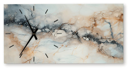 Teague Brown/Gray/Ivory Wall Clock - A8010432