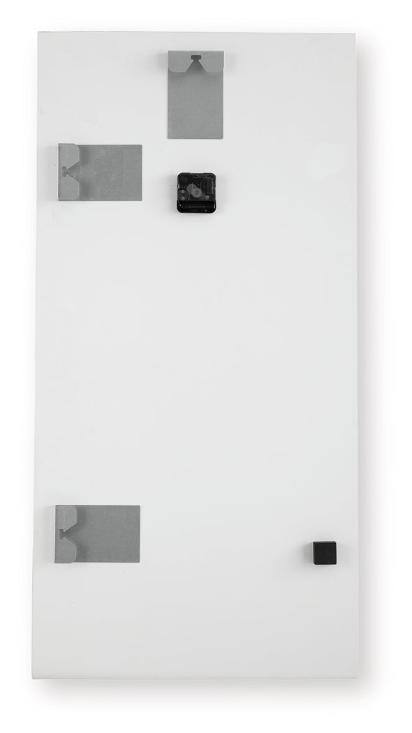 Teague Brown/Gray/Ivory Wall Clock - A8010432