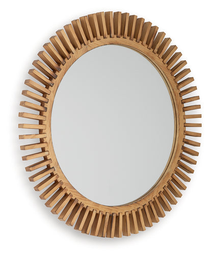 Tedwell Brown Accent Mirror - A8010410