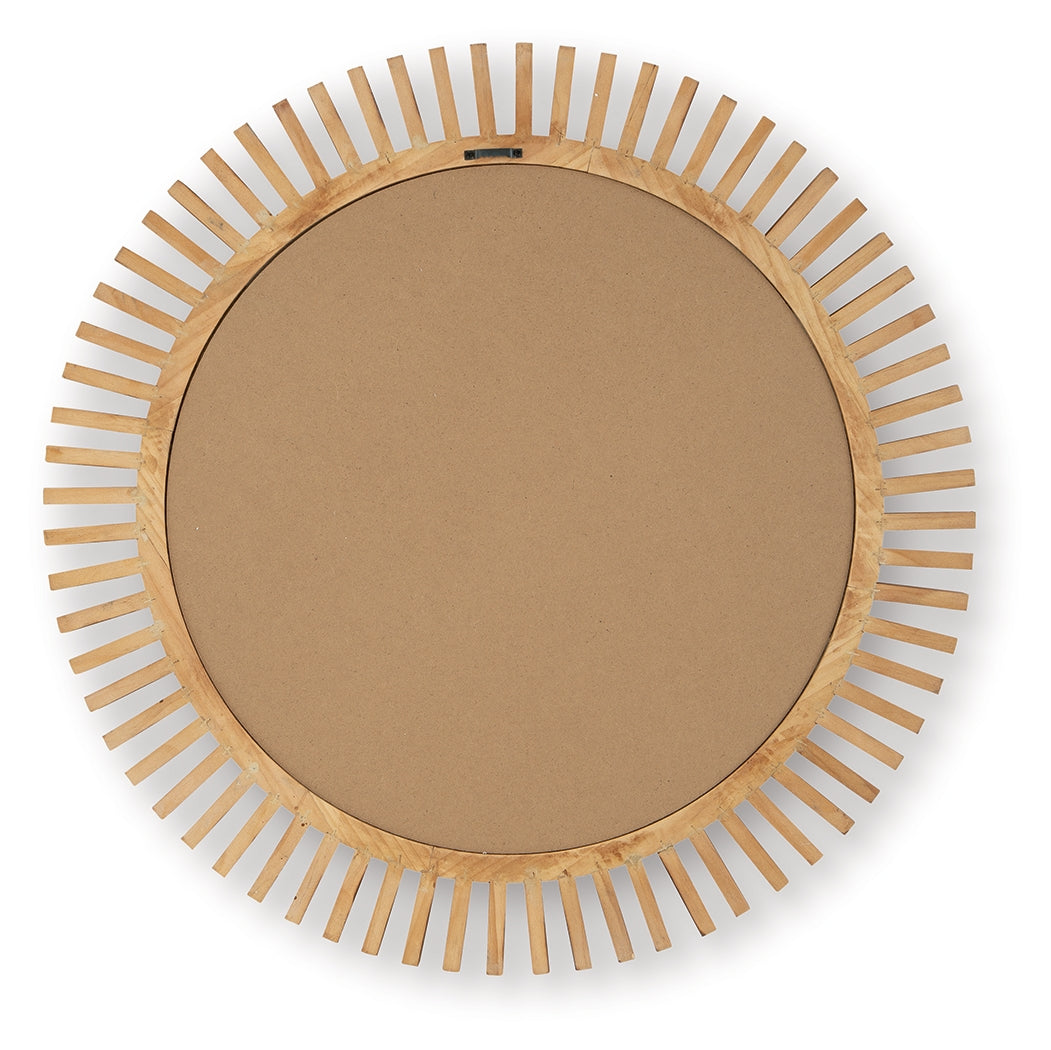 Tedwell Brown Accent Mirror - A8010410