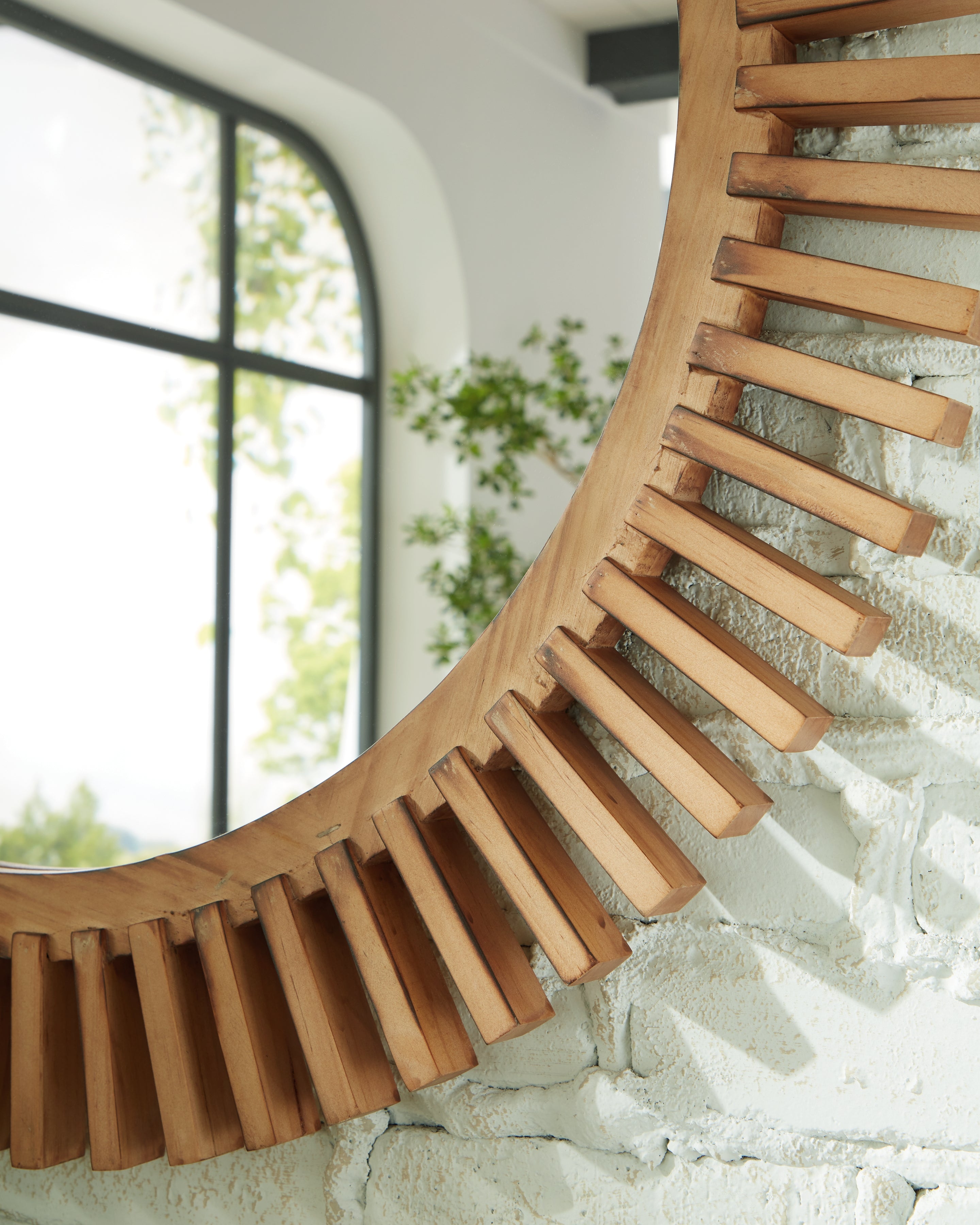 Tedwell Brown Accent Mirror - A8010410