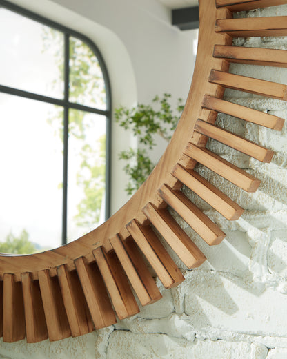 Tedwell Brown Accent Mirror - A8010410