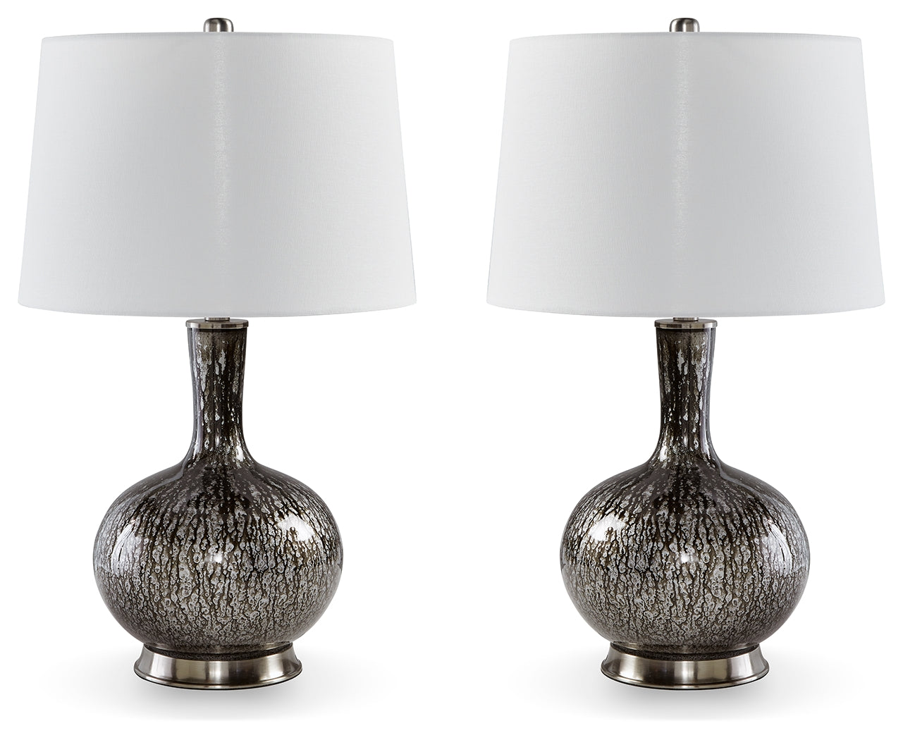 Tenslow 2-Piece Table Lamp Set in Antique Black - PKG015584