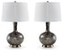 Tenslow 2-Piece Table Lamp Set in Antique Black - PKG015584