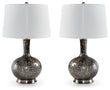 Tenslow 2-Piece Table Lamp Set in Antique Black - PKG015584