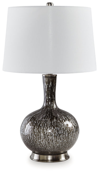 Tenslow 2-Piece Table Lamp Set in Antique Black - PKG015584