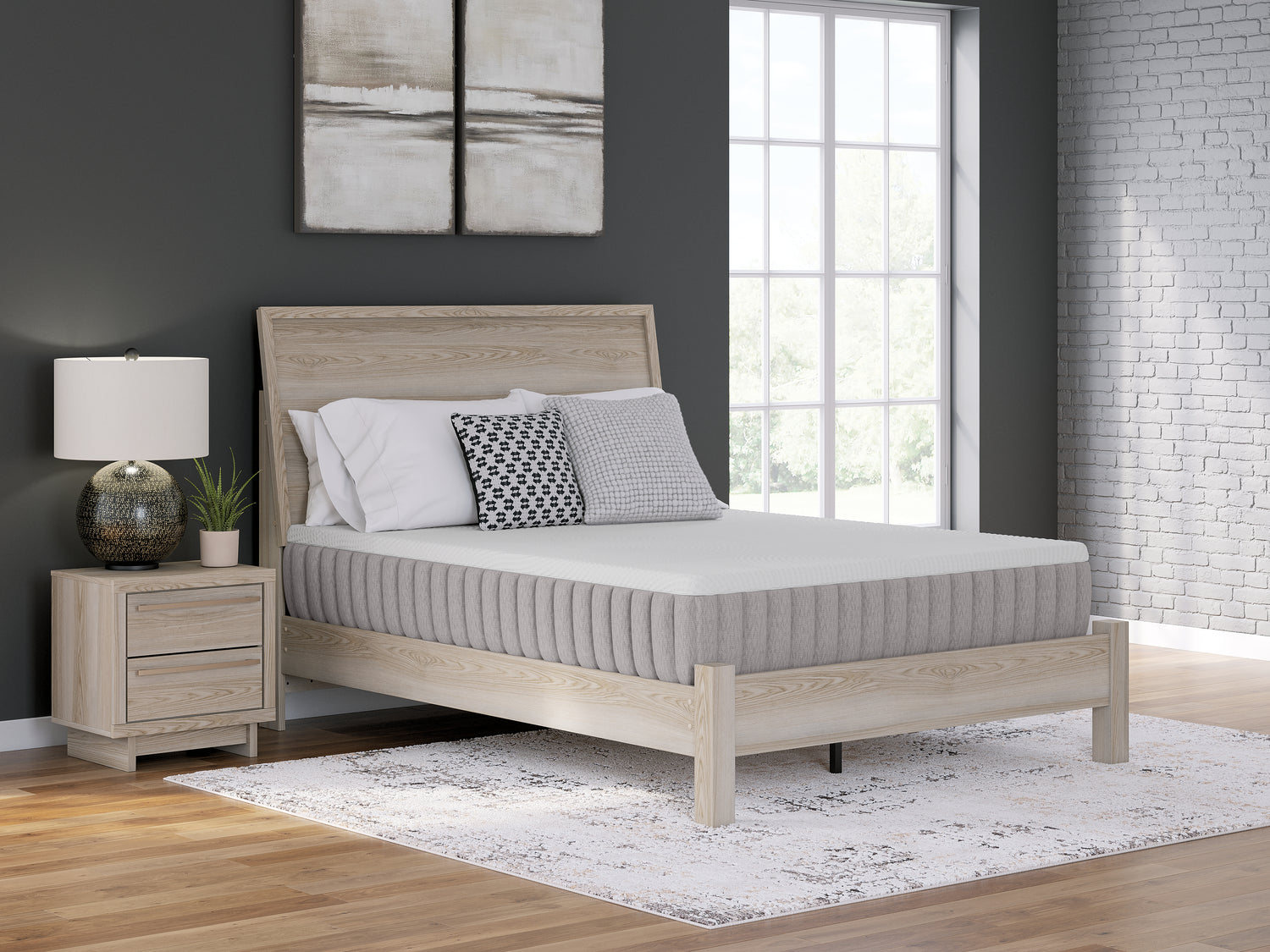 Terra Sleep Medium White California King Mattress - M52351