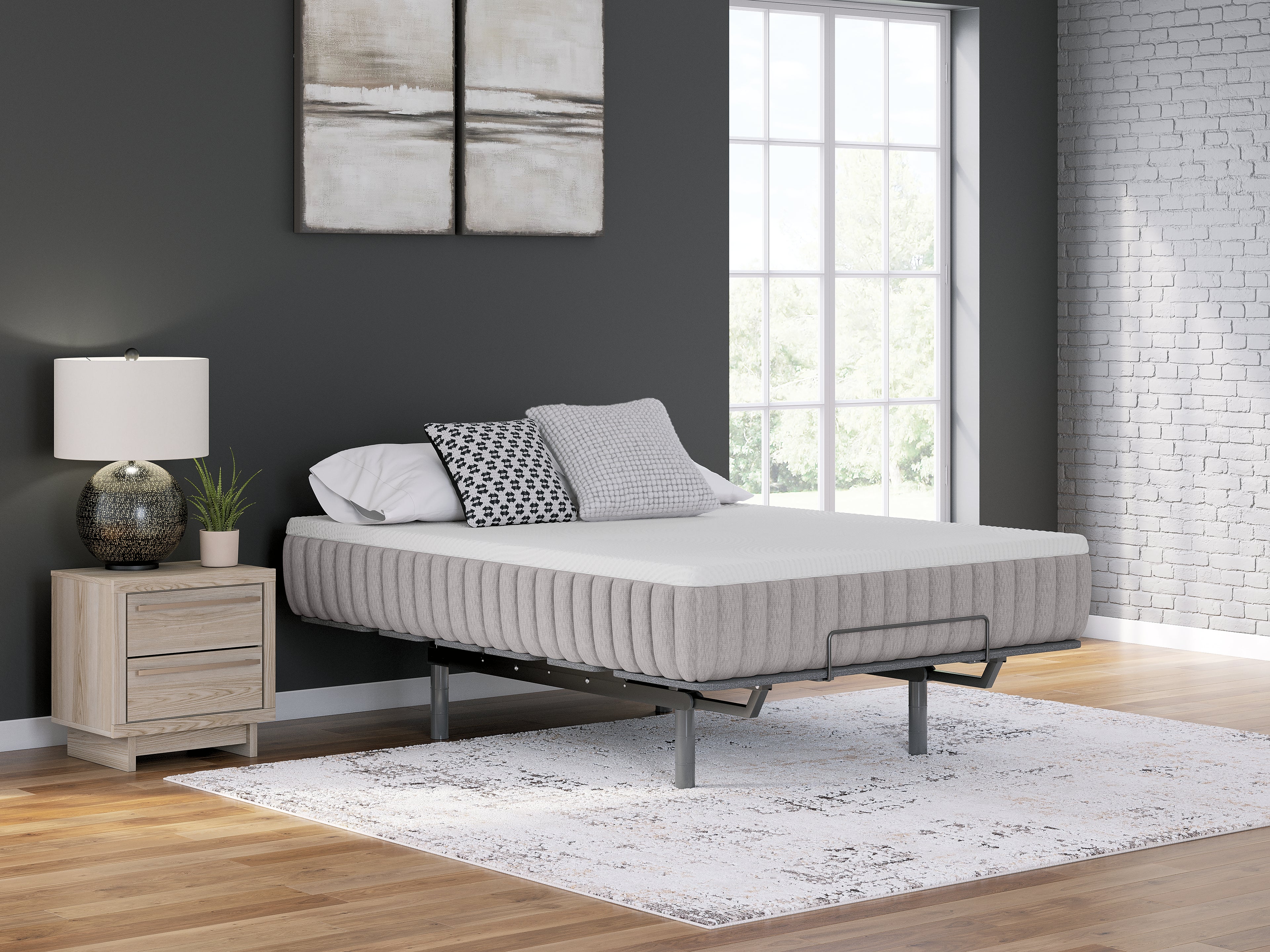 Terra Sleep Medium White California King Mattress - M52351
