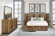 Terrace 5-piece California King Panel Bedroom Set Ash Brown - 224900KW-S5P
