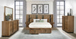 Terrace 6-piece California King Panel Bedroom Set Ash Brown - 224900KW-S6P