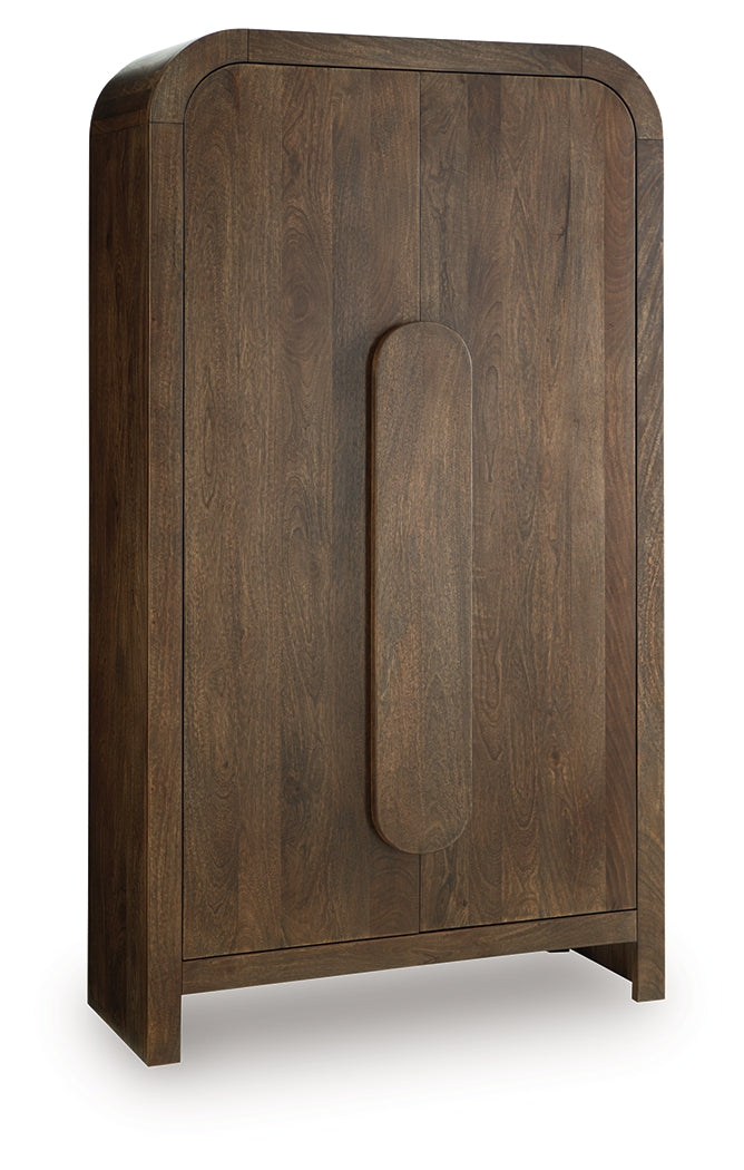 Thoren Medium Brown Accent Cabinet - A4000699